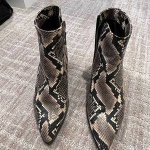 275 Central Snake Skin Boots